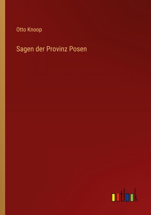 Produktbild: Sagen der Provinz Posen