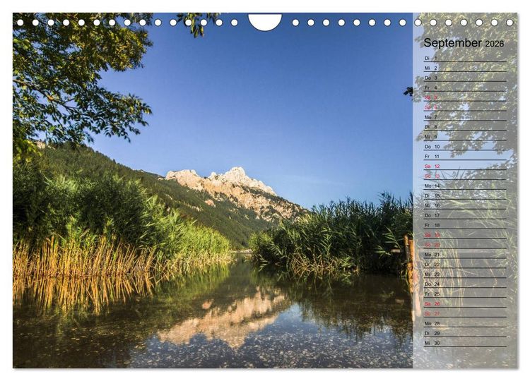 Produktbild: Das Oberstdorfer Allg&auml;u (Wandkalender 2026 DIN A4 quer), CALVENDO Monatskalender