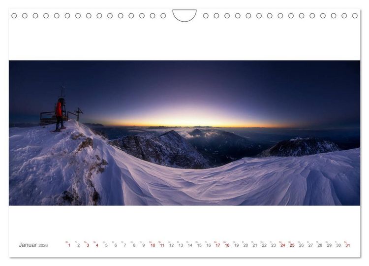 Produktbild: BergBlicke! (Wandkalender 2026 DIN A4 quer), CALVENDO Monatskalender