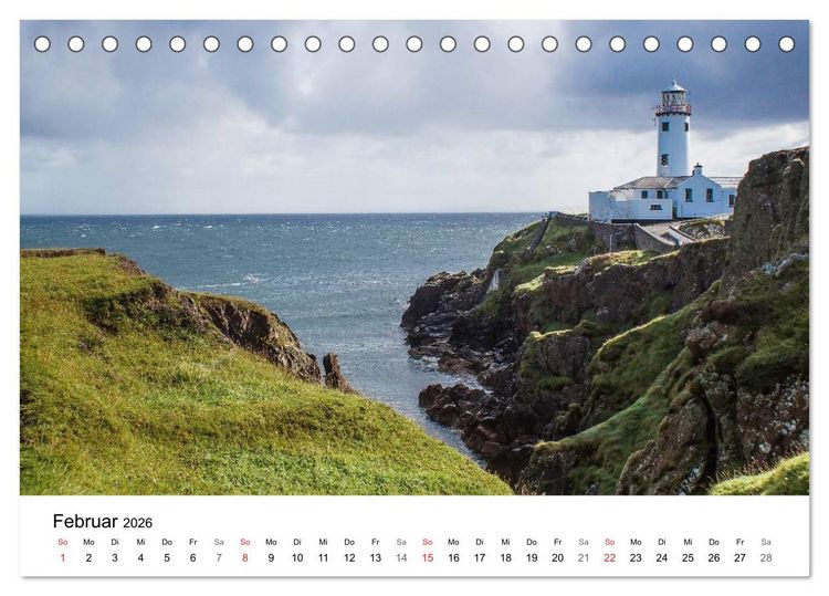 Produktbild: Irland wie gemalt (Tischkalender 2026 DIN A5 quer), CALVENDO Monatskalender