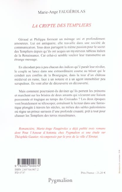 Produktbild: La crypte des Templiers