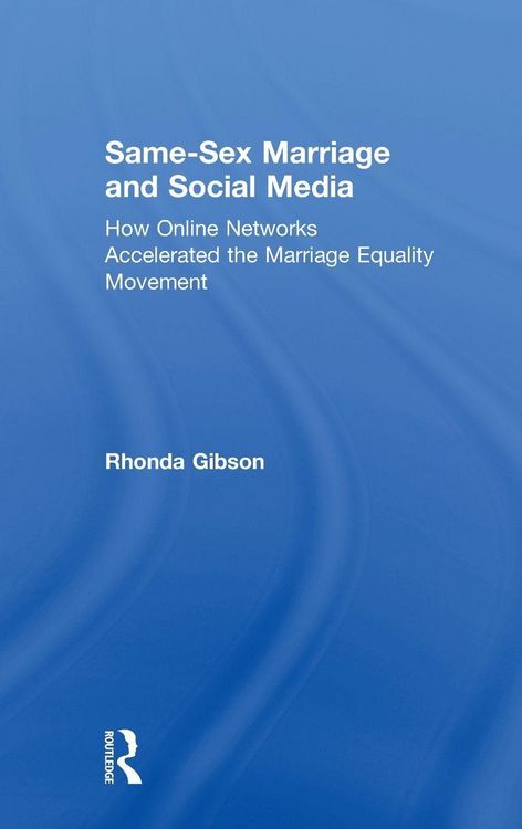Produktbild: Same-Sex Marriage and Social Media