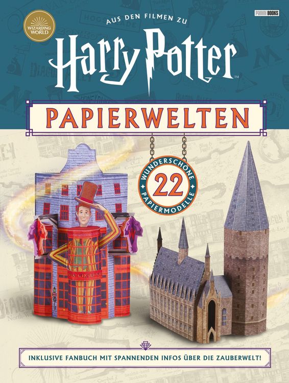 Produktbild: Aus den Filmen zu Harry Potter: Papierwelten - 22 wundersch&ouml;ne Papiermodelle