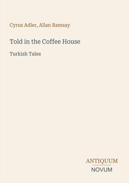 Produktbild: Told in the Coffee House