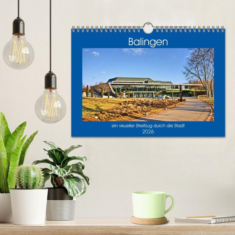 Produktbild: Balingen - ein visueller Streifzug durch die Stadt (Wandkalender 2026 DIN A4 quer), CALVENDO Monatskalender