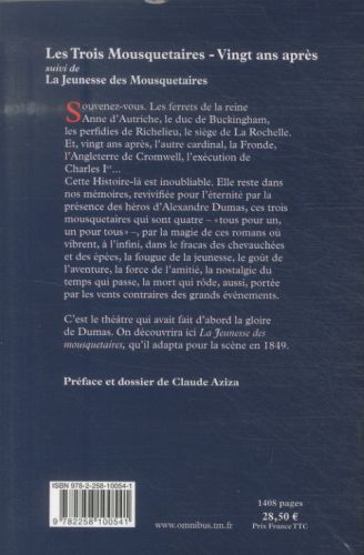 Produktbild: Les trois mousquetaire. Vingt ans apr&egrave;s