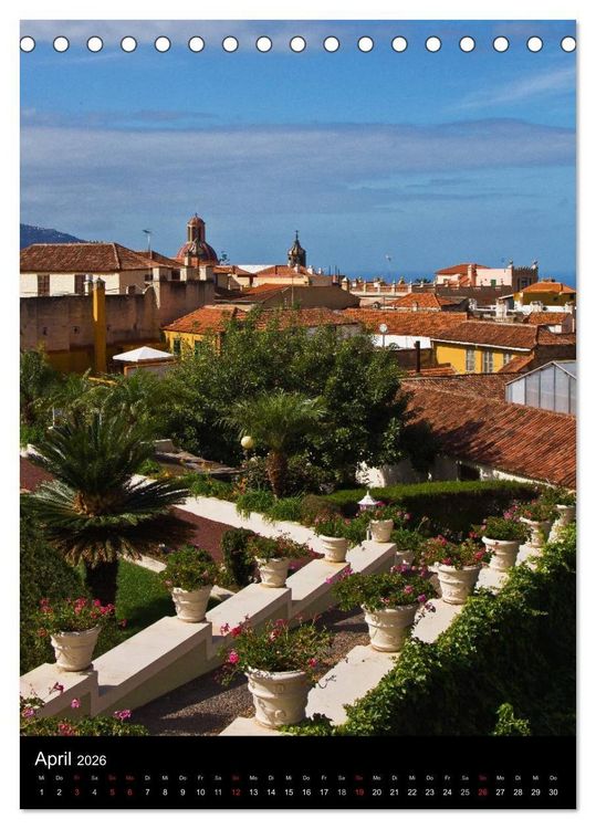 Produktbild: Teneriffa - Magie einer Insel (Tischkalender 2026 DIN A5 hoch), CALVENDO Monatskalender