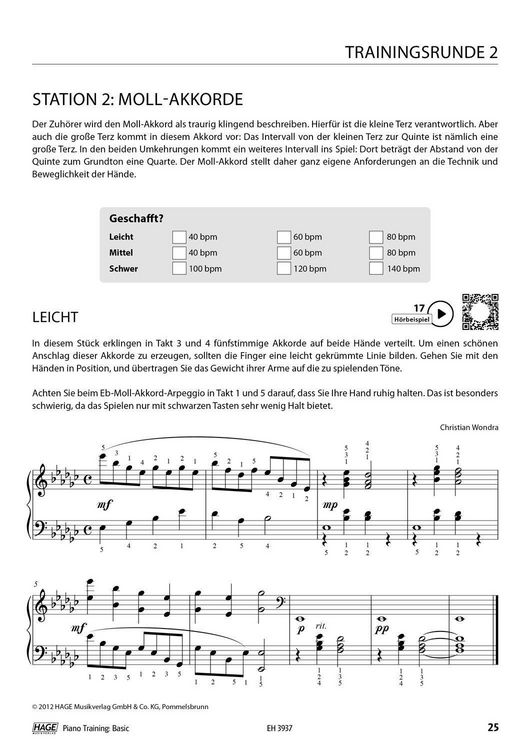 Produktbild: Piano Training Basic