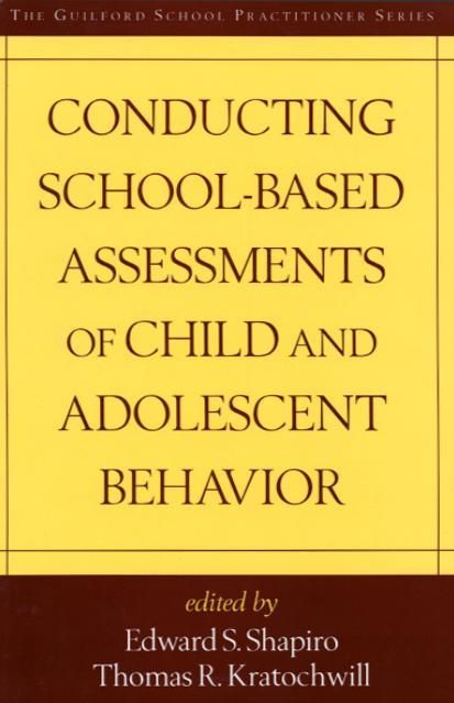 Produktbild: Conducting School-Based Assessments of Child and Adolescent Behavior