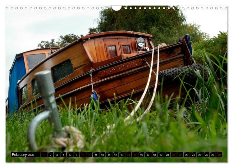 Produktbild: Narrowboats (Wall Calendar 2026 DIN A3 landscape), CALVENDO 12 Month Wall Calendar