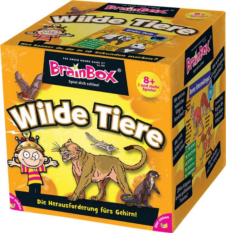 Produktbild: BrainBox - Wilde Tiere (d)