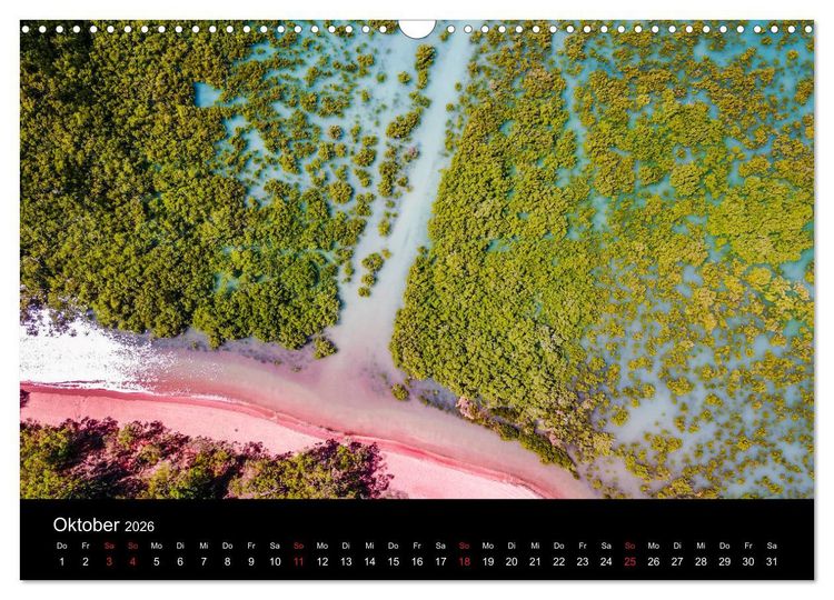 Produktbild: Australien 2026 Kimberley aus der Vogelperspektive (Wandkalender 2026 DIN A3 quer), CALVENDO Monatskalender