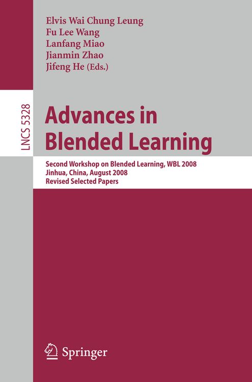 Produktbild: Advances in Blended Learning