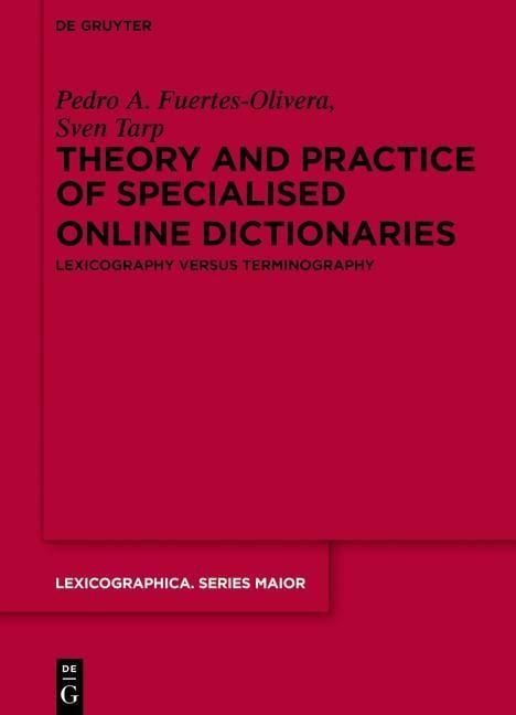 Produktbild: Theory and Practice of Specialised Online Dictionaries