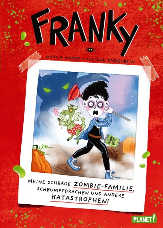 Produktbild: Franky 1: Meine schr&auml;ge Zombie-Familie, Schrumpfdrachen und andere Katastrophen