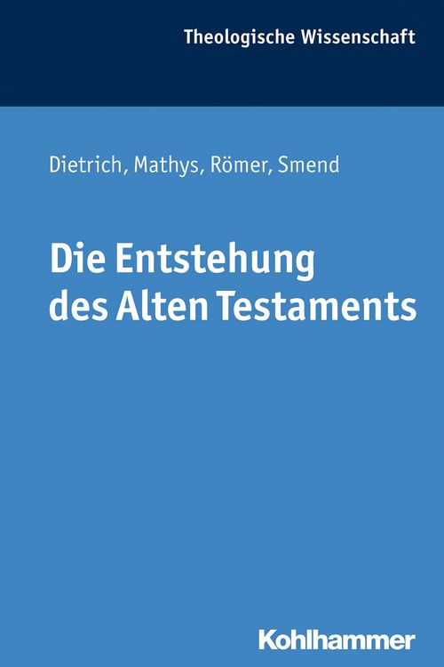 Produktbild: Die Entstehung des Alten Testaments