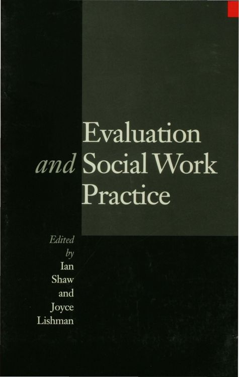 Produktbild: Evaluation and Social Work Practice
