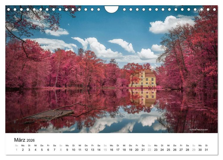 Produktbild: Die Lausitz durch den Infrarotfilter (Wandkalender 2026 DIN A4 quer), CALVENDO Monatskalender