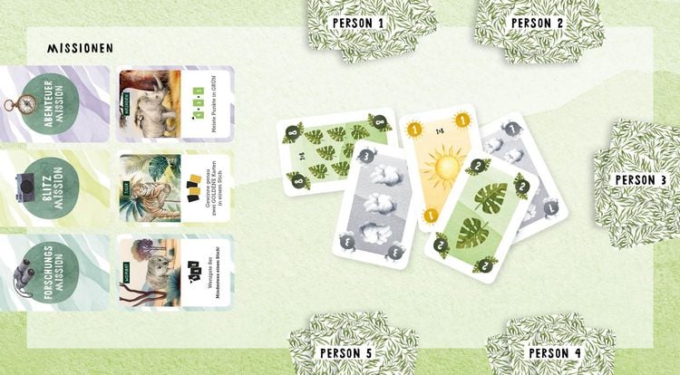 Produktbild: Kartenspiel: Mission: Wild Life