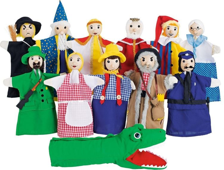 Produktbild: goki SO-Handpuppen Set II