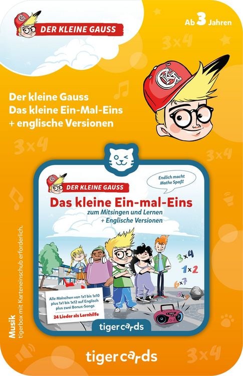 Produktbild: tigercard - Der kleine Gauss