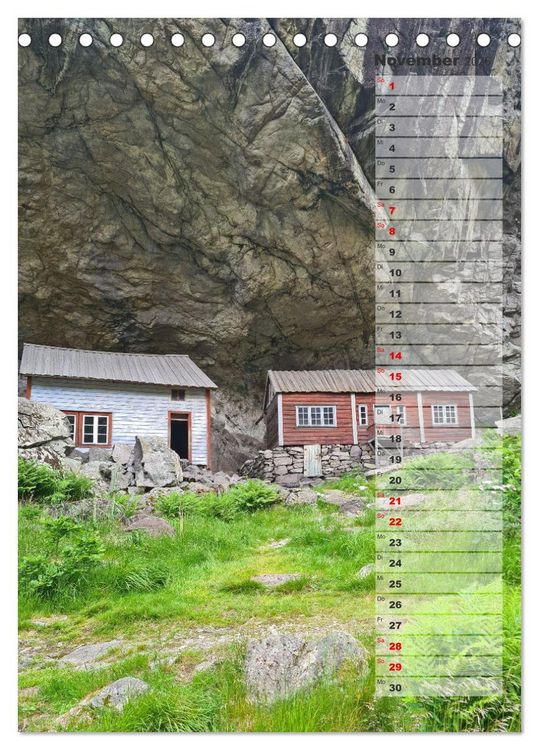 Produktbild: Skandinavien entdecken - Von Schweden nach Norwegen mit dem Wohnmobil (Tischkalender 2026 DIN A5 hoch), CALVENDO Monatskalender