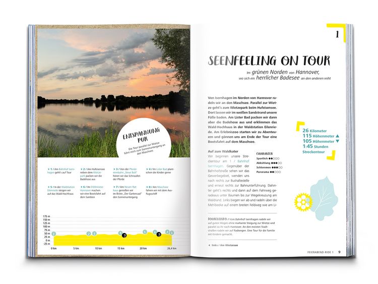 Produktbild: KOMPASS Radvergn&uuml;gen in und um Hannover