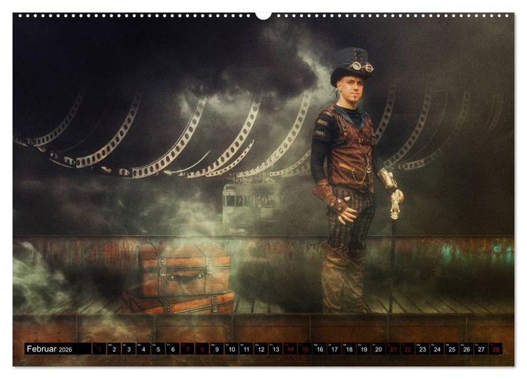 Produktbild: Steampunks (hochwertiger Premium Wandkalender 2026 DIN A2 quer), Kunstdruck in Hochglanz