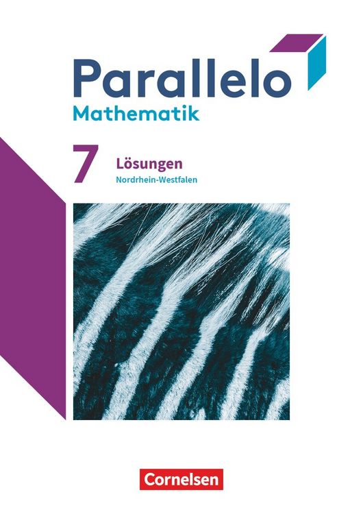 Produktbild: Parallelo 7. Schuljahr. Nordrhein-Westfalen - L&ouml;sungen zum Sch&uuml;lerbuch