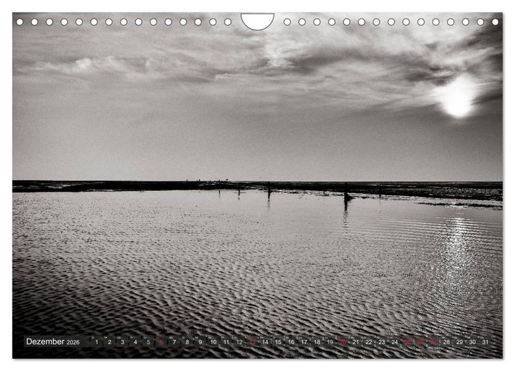 Produktbild: Ein Blick auf Husum (Wandkalender 2026 DIN A4 quer), CALVENDO Monatskalender