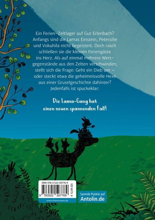 Produktbild: Die Lama-Gang. Mit Herz & Spucke 3: Drei gegen Spukerei