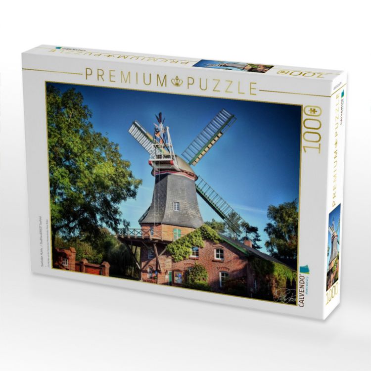 Produktbild: CALVENDO Puzzle Seefelder M&uuml;hle, / Stadtland26937 Seefeld | 1000 Teile Lege-Gr&ouml;&szlig;e 64x48cm Foto-Puzzle f&uuml;r gl&uuml;ckliche Stunden