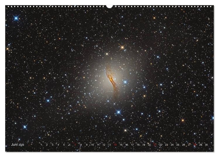 Produktbild: Faszination Galaxien Formenvielfalt der Welteninseln (Wandkalender 2026 DIN A2 quer), CALVENDO Monatskalender