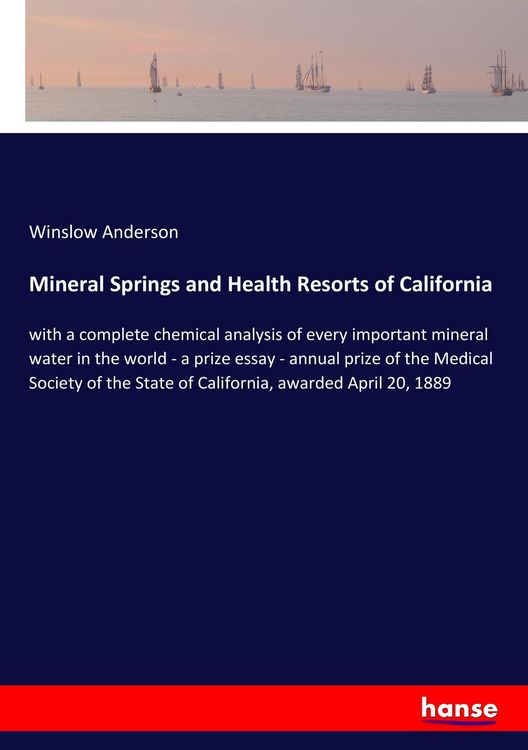 Produktbild: Mineral Springs and Health Resorts of California