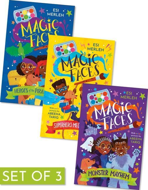 Produktbild: Merleh, E: Magic Faces (Set of 3)