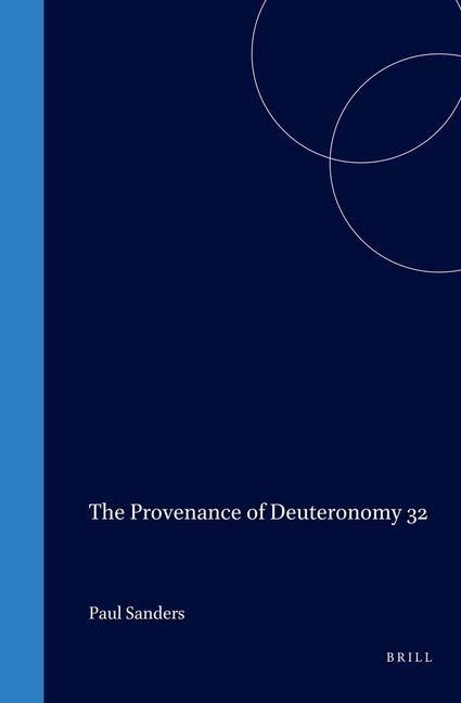 Produktbild: The Provenance of Deuteronomy 32