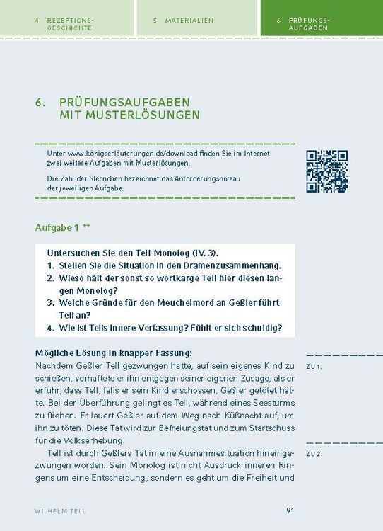 Produktbild: Wilhelm Tell von Friedrich Schiller