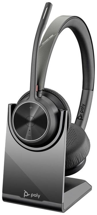 Produktbild: HP Poly Voyager 4320 USB-C Headset +BT700 Dongle On Ear Headset Bluetooth&reg; Stereo Schwarz Noise Cancelling Computer