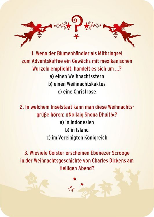 Produktbild: Das Weihnachtsquiz