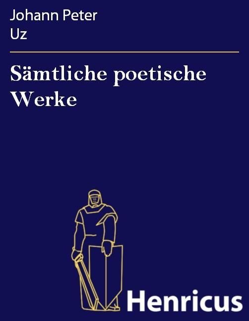 Produktbild: S&auml;mtliche poetische Werke