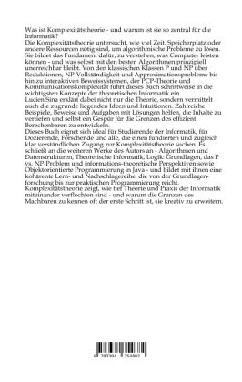 Produktbild: Komplexit&auml;tstheorie