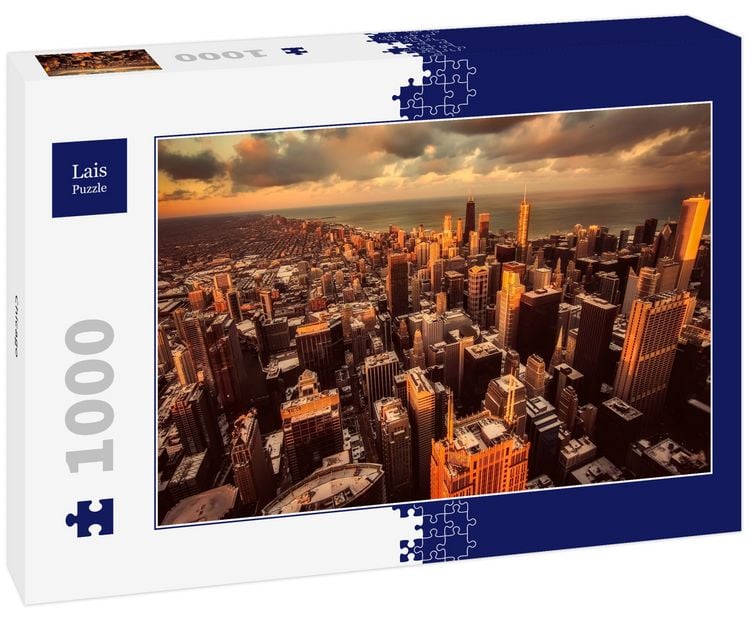 Produktbild: Lais Puzzle Chicago 1000 Teile