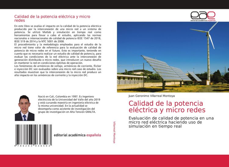 Produktbild: Calidad de la potencia el&eacute;ctrica y micro redes