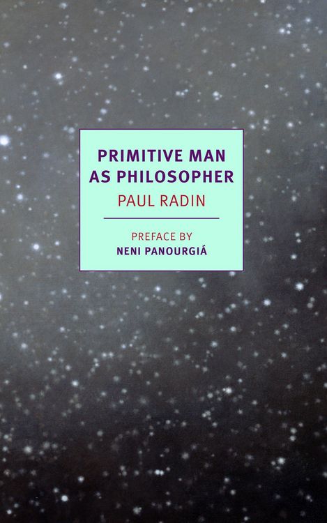 Produktbild: Primitive Man as Philosopher