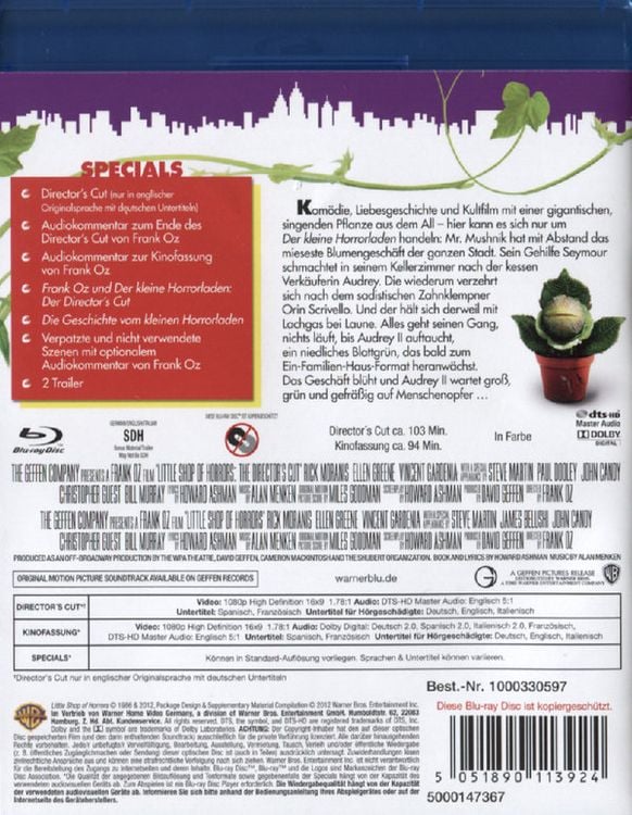 Produktbild: Der kleine Horrorladen [DC]