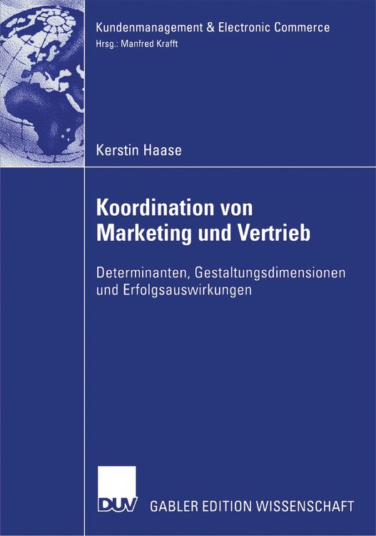 Produktbild: Koordination von Marketing und Vertrieb