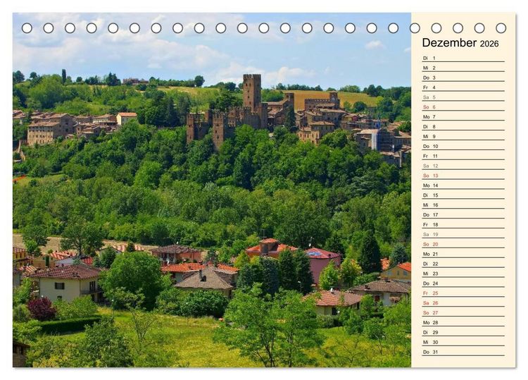 Produktbild: Emilia-Romagna (Tischkalender 2026 DIN A5 quer), CALVENDO Monatskalender