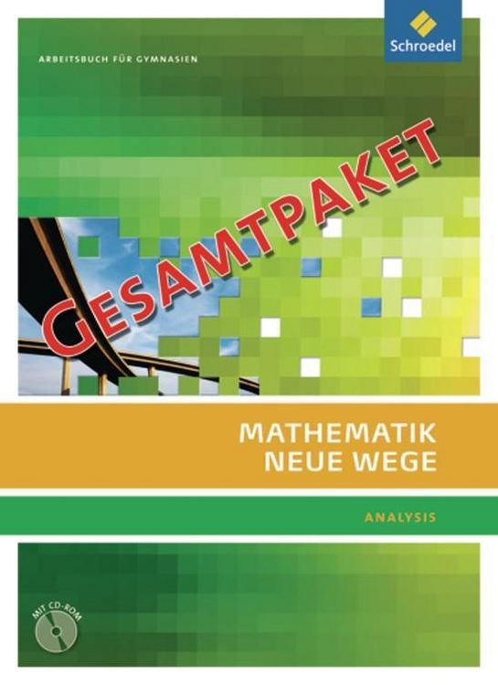 Produktbild: Mathematik Neue Wege SII - Ausgabe 2011 f&uuml;r Berlin, Rheinland-Pfalz, Saarland und Schleswig-Holstein