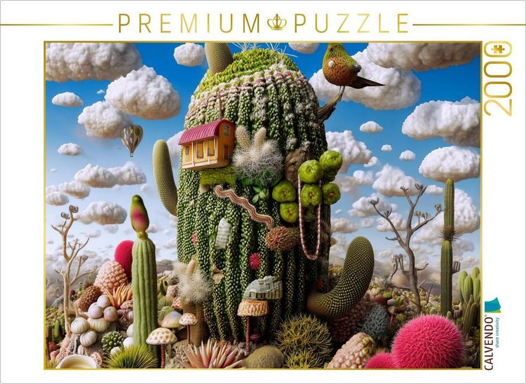 Produktbild: CALVENDO Puzzle Kaktusvilla mit Ausblick | 2000 Teile Lege-Gr&ouml;&szlig;e 90x67cm Foto-Puzzle f&uuml;r gl&uuml;ckliche Stunden