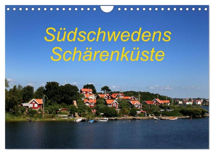 Produktbild: S&uuml;dschwedens Sch&auml;renk&uuml;ste (Wandkalender 2026 DIN A4 quer), CALVENDO Monatskalender